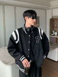 Darkcity Classic Varsity Jacket – Retro Letterman Style Streetwear for Men & Women