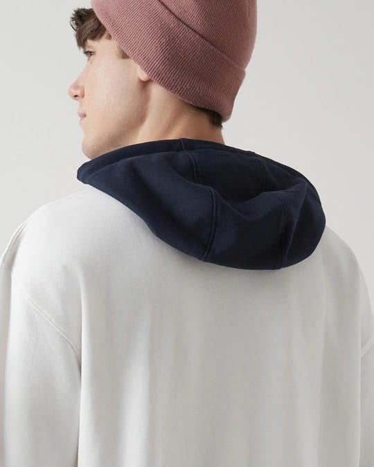 Darkcity Down Shoulder Hoodie – Oversized Streetwear Comfort Fit for Men & Women
