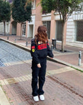 Black Ferrari Racing Jacket – Darkcity Street Performance Edition
